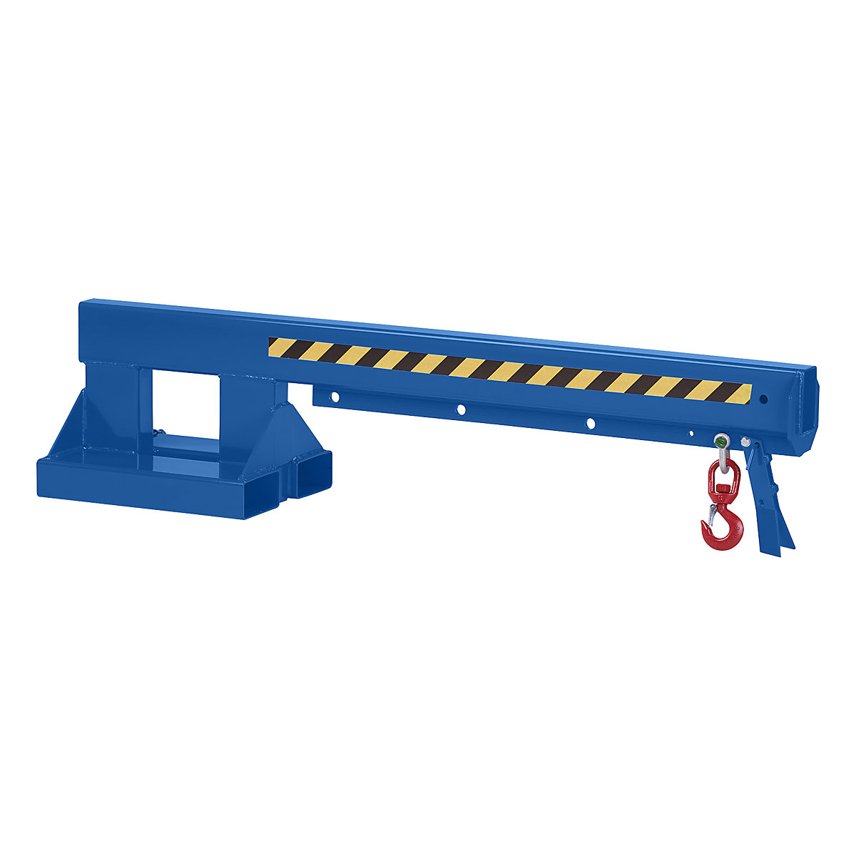 Telescopic loader – eurokraft pro, fixed length, max. load 650 – 2000 kg, painted blue