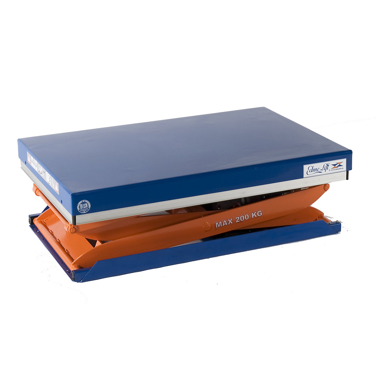 Compact lift table, static – Edmolift (Product illustration 4)