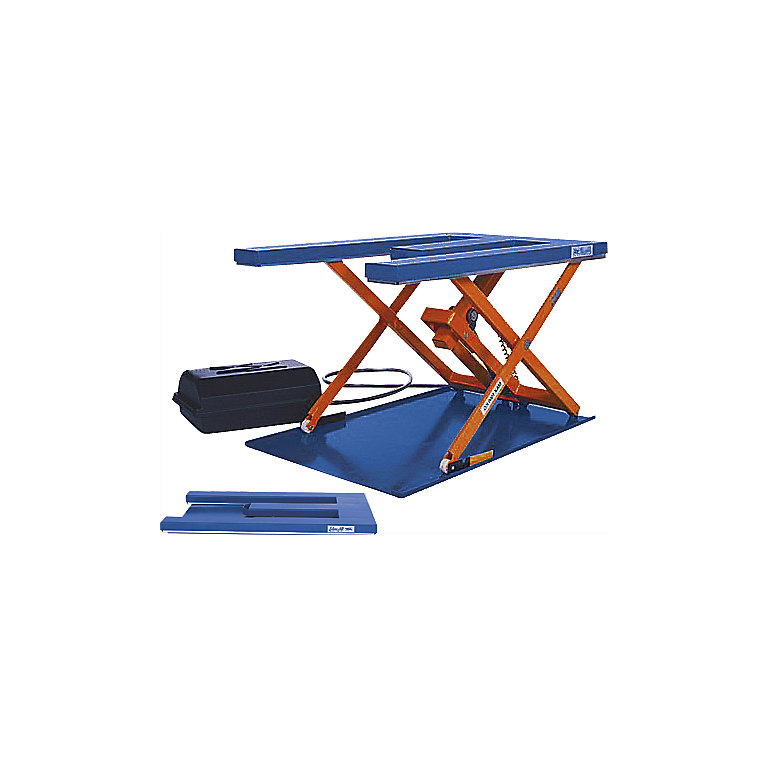 Low profile lift table Edmolift LxW 1450 x 900 mm, lifting range up