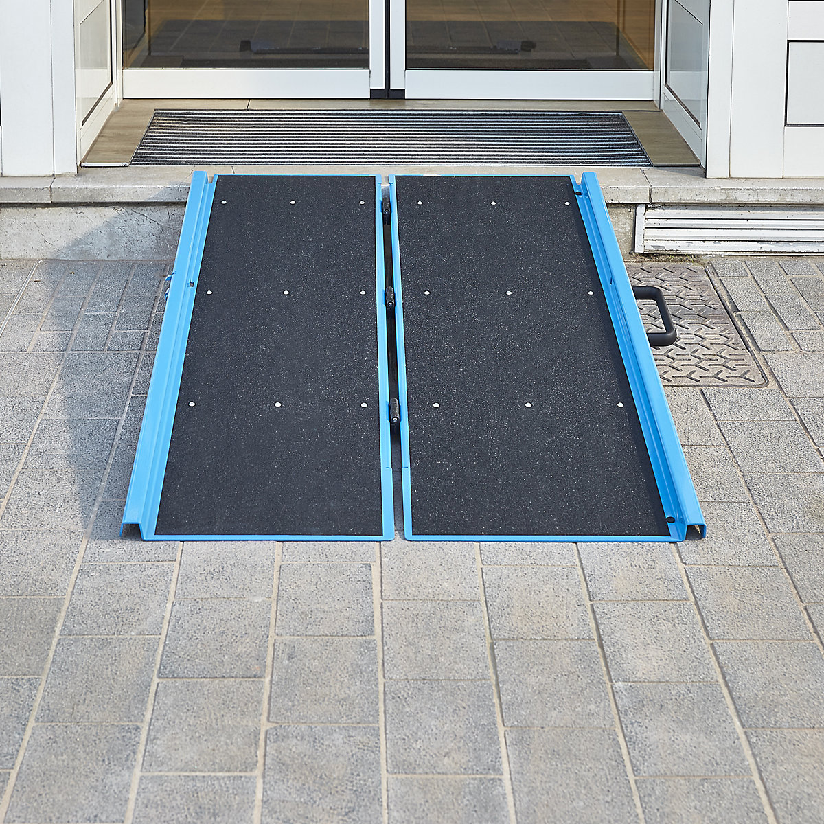 Access ramp, folding – Mottez (Product illustration 4)-3