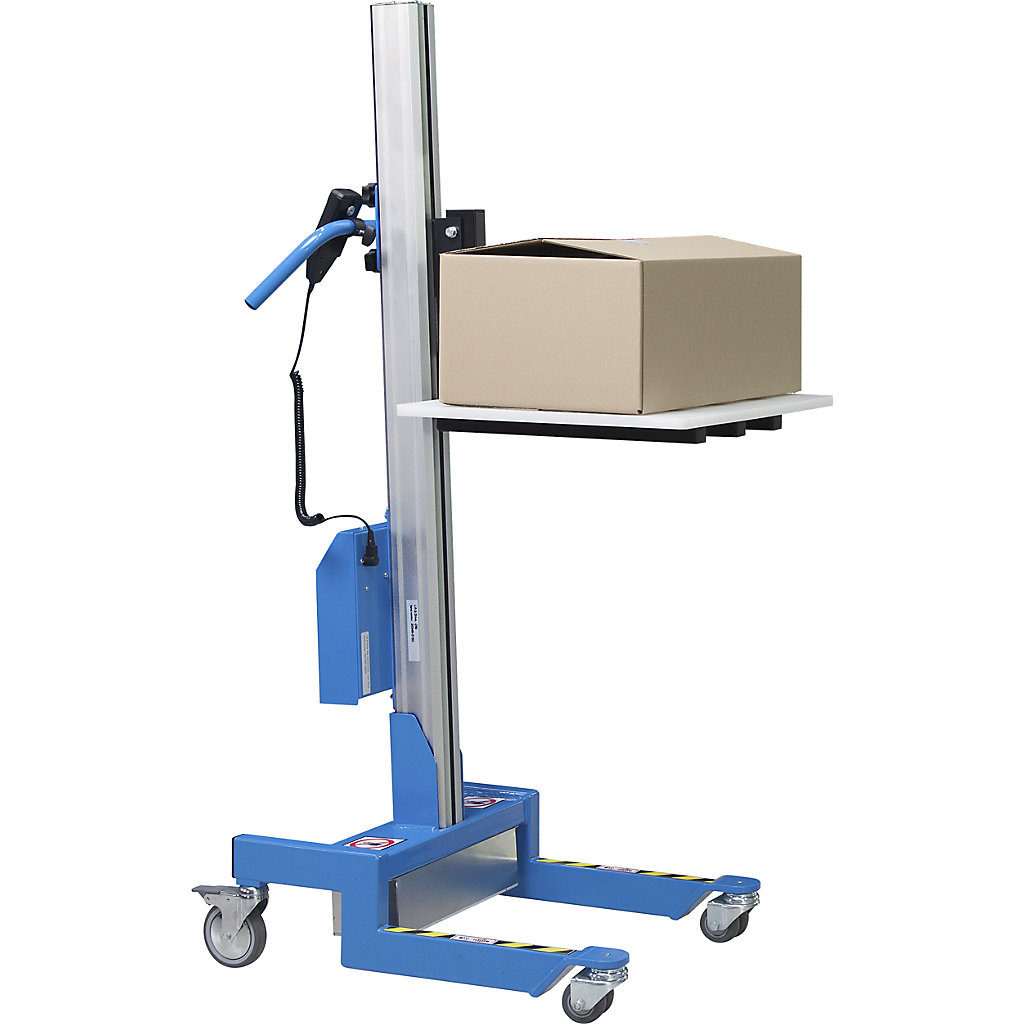 Steel minilifter, mobile max. load 85 kg kaiserkraft