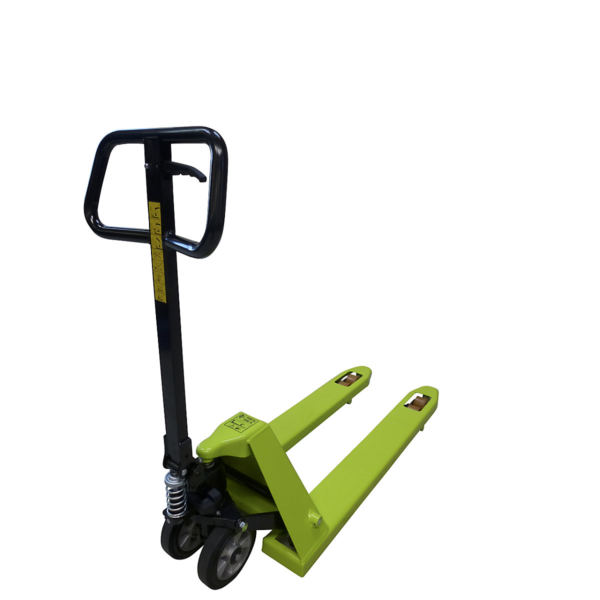 EVO pallet truck – Pramac, solid rubber steering wheels with aluminium core, fork length 800 mm, tandem fork rollers