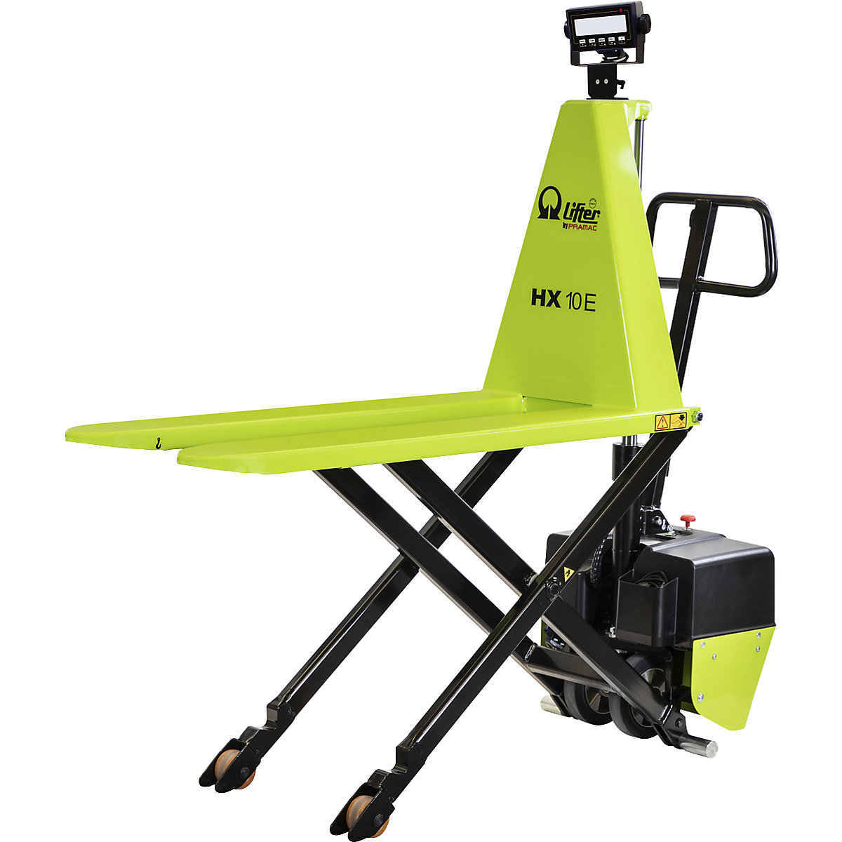 High-lift pallet truck with scales – Pramac