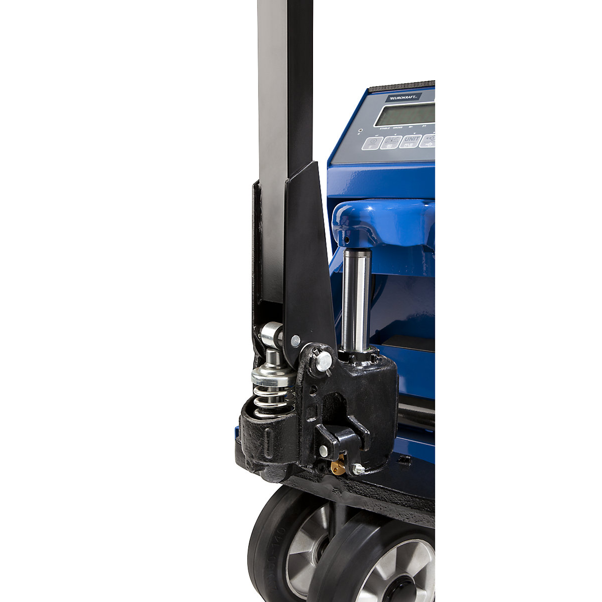 Pallet truck with weighing scale – eurokraft pro (Product illustration 3)