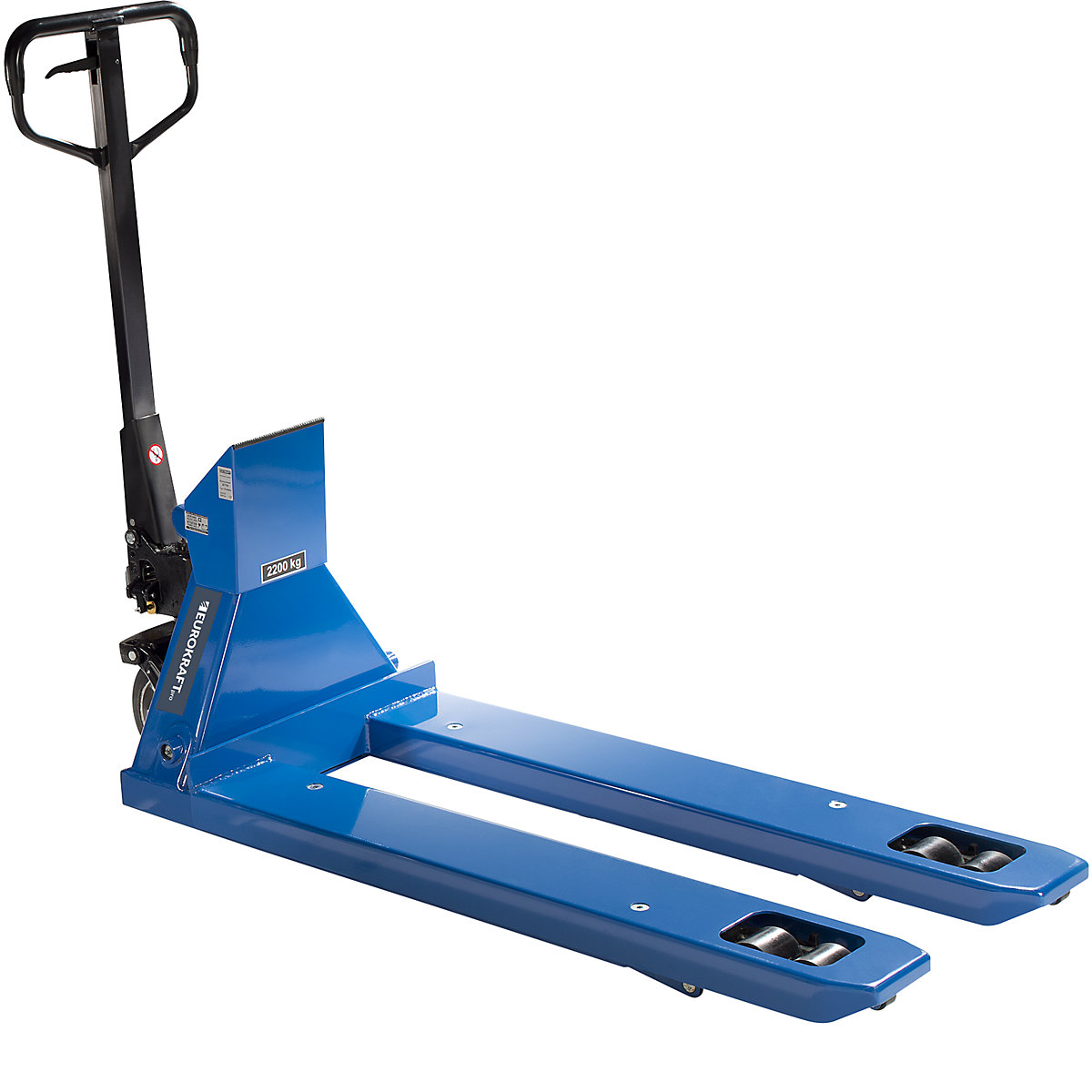 Pallet truck with weighing scale – eurokraft pro (Product illustration 5)