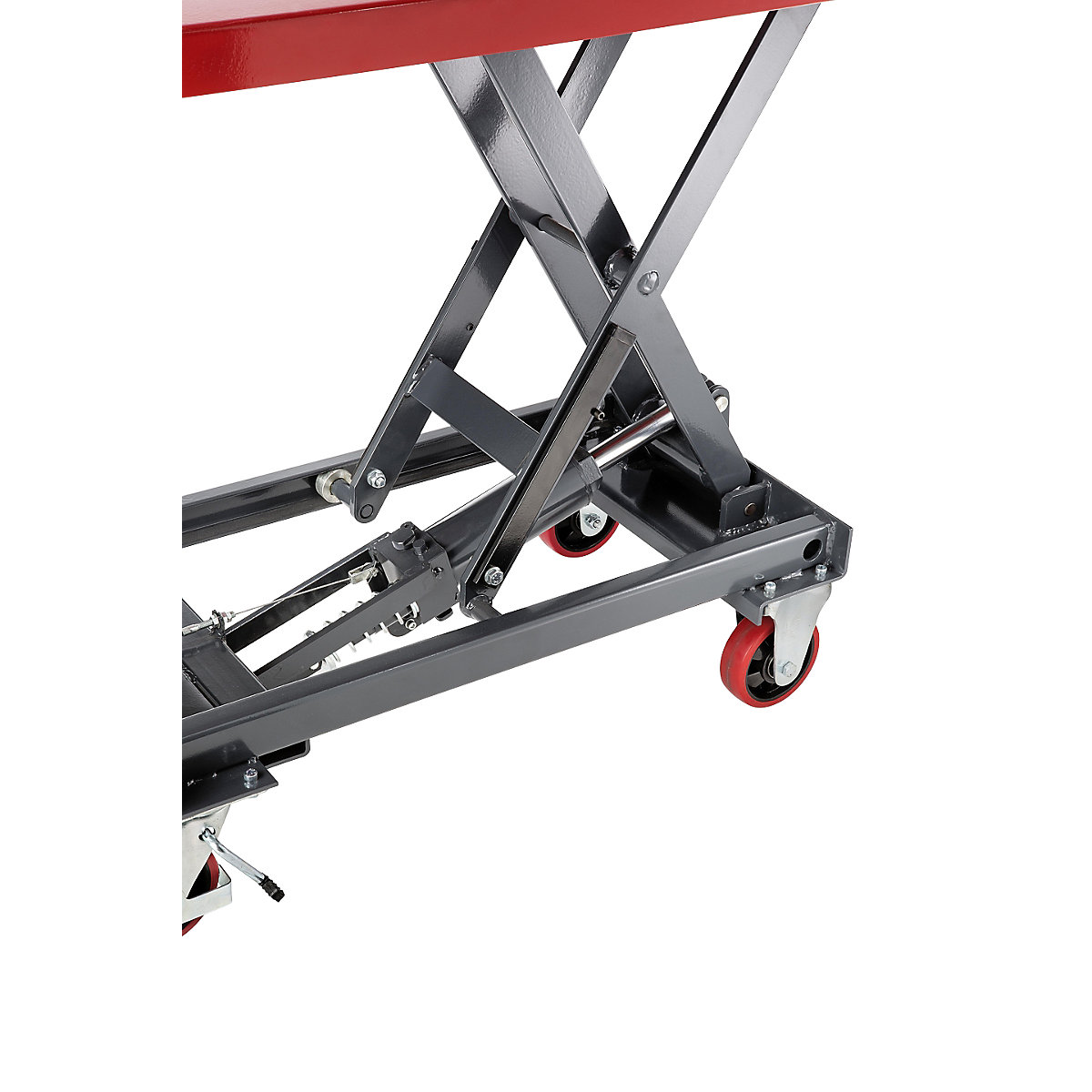 Lifting platform trolley – eurokraft basic (Product illustration 6)