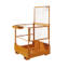 Access safety platform, folding