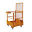 Access safety platform, folding
