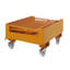 Access safety platform, folding