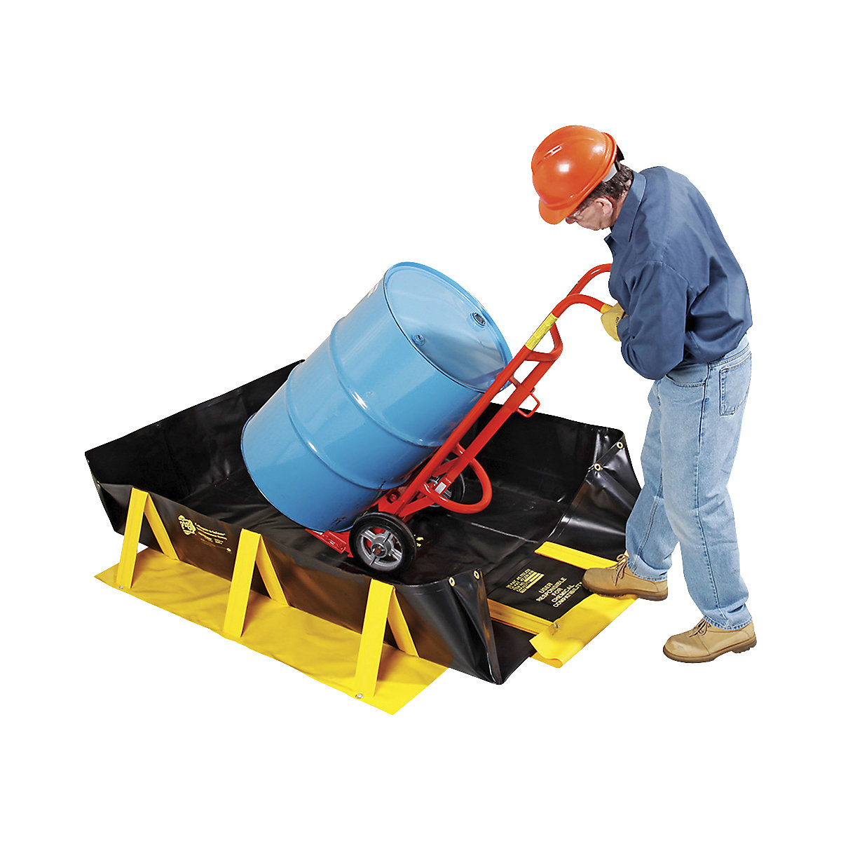 Skládací vana pro případ nouze Collapse-A-Tainer® – PIG (Obrázek výrobku 2)-1