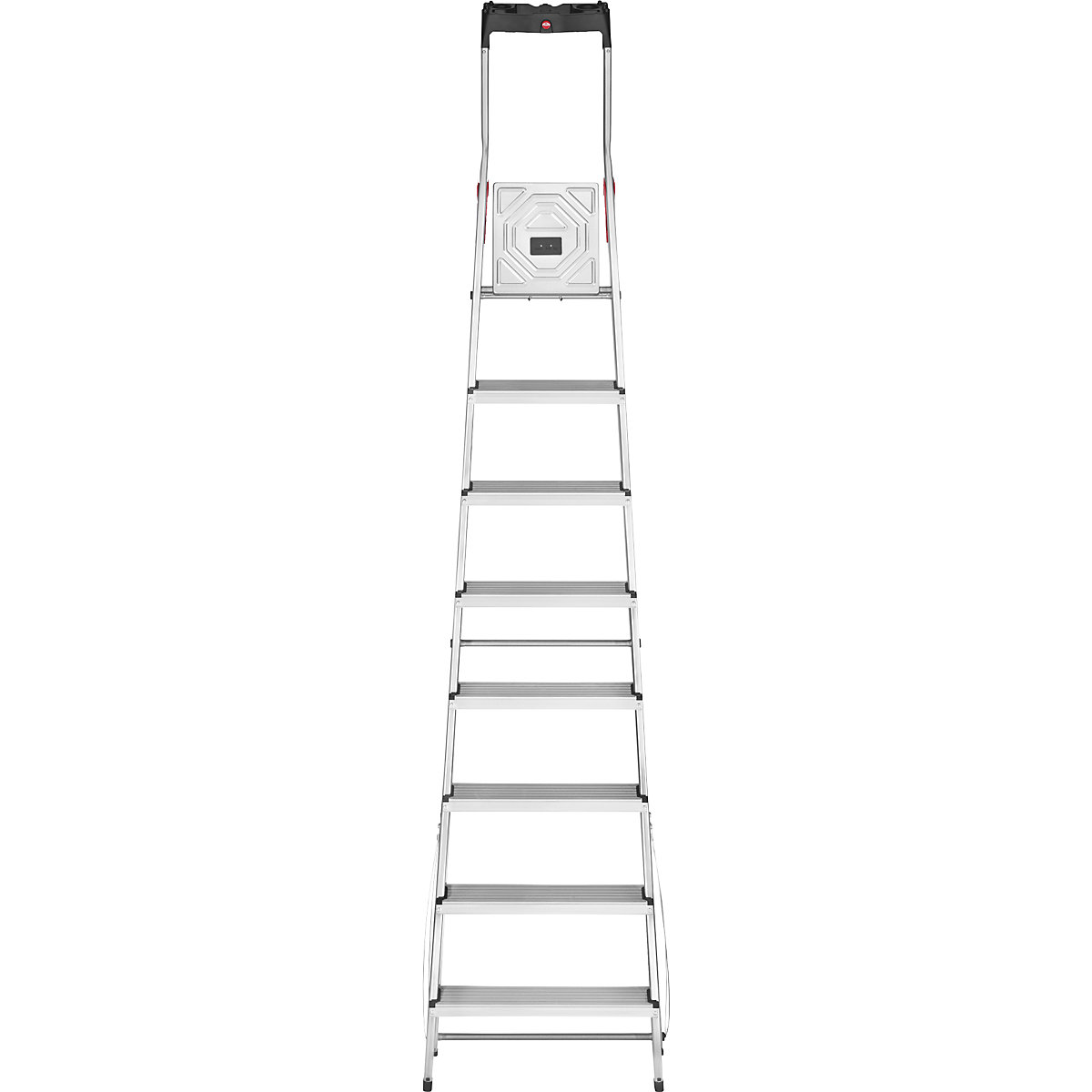 Hailo – Aluminijske stojeće ljestve sa stepenicama StandardLine L60, nosivost 150 kg, 8 stepenica