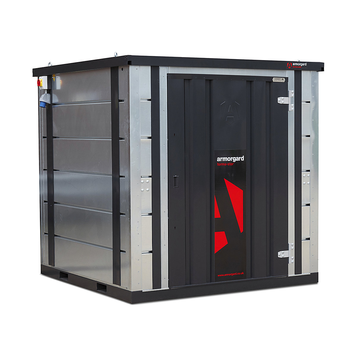 Armorgard PowerStor | Secure, Fire Safe Power Tool Battery Charging Station Unit | 32 x 32A/240V (Product illustration 2)-1