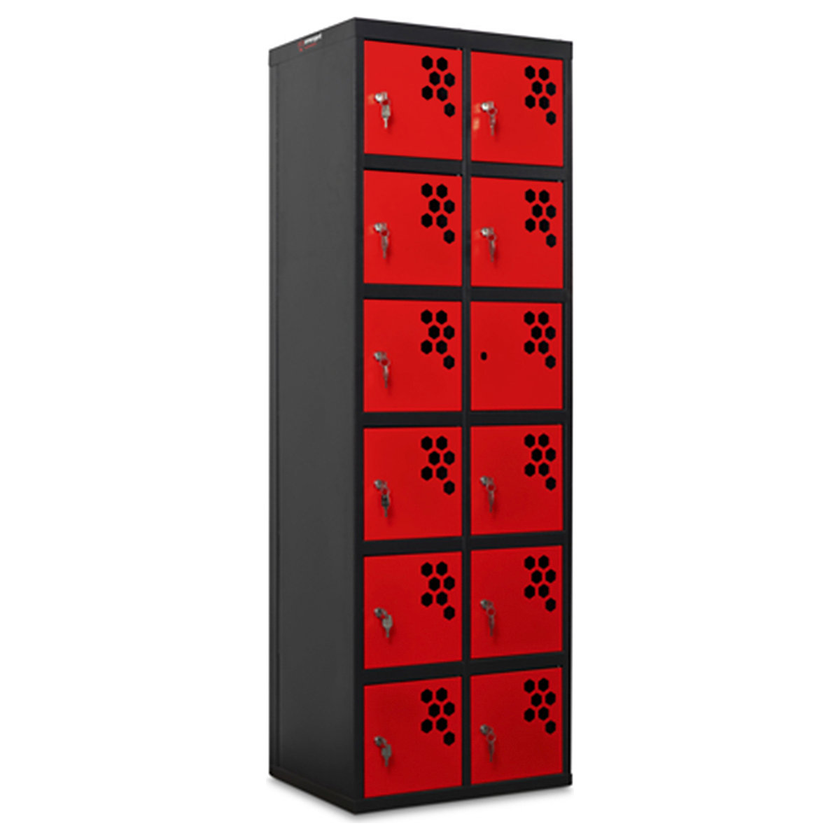 Armorgard Powerstation Charging Lockers, Armorgard Powerstation Charging Lockers, Armorgard PowerStation Charging Locker | 1803h x 600w x 453d mm | 12 Door | Padlock Cam Lock-8