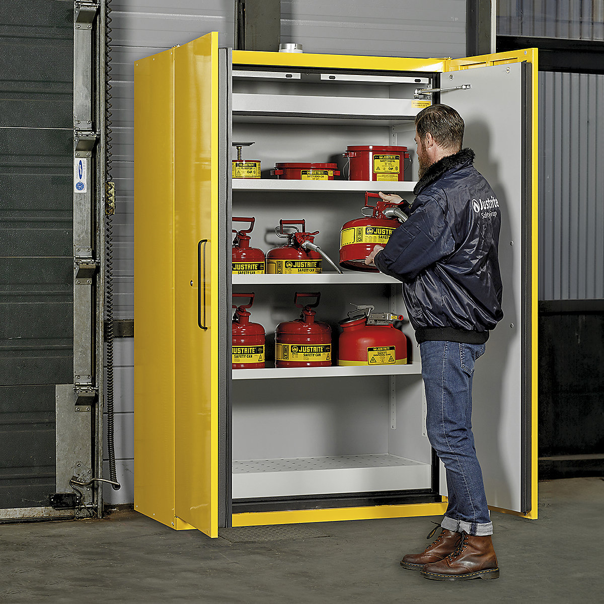 Justrite EN Lithium Battery Safety Cabinets | 90 Minutes