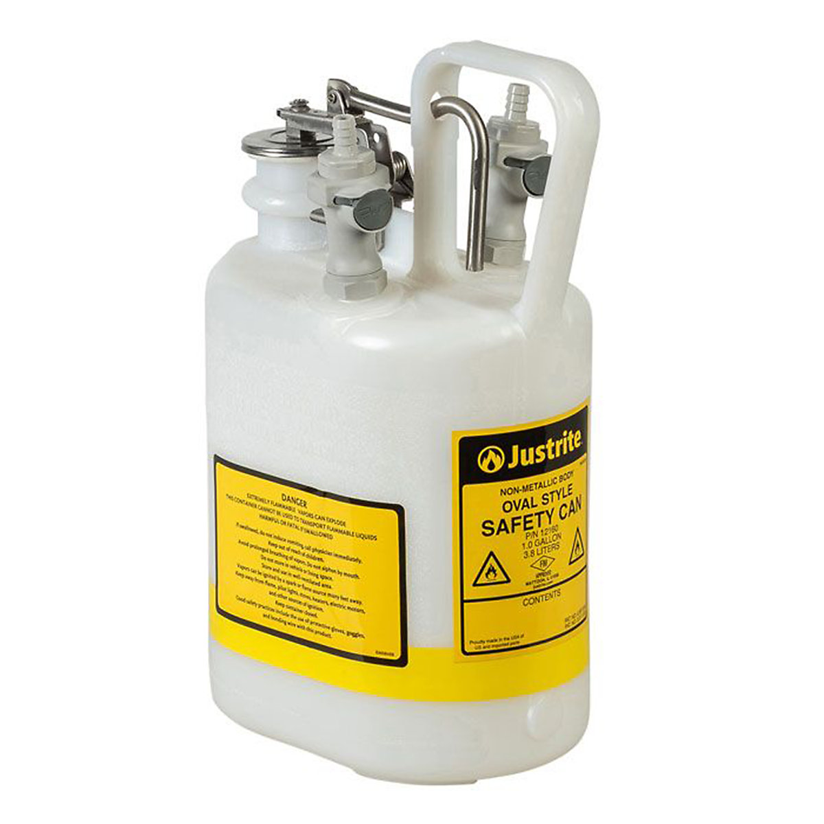 Justrite HPLC Safety Disposal Can