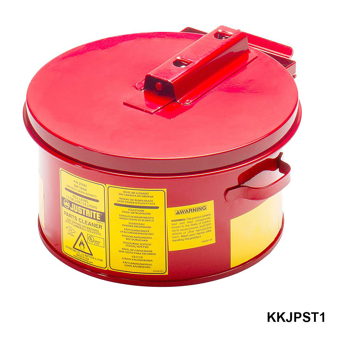 Justrite Portable Solvent Tanks Steel