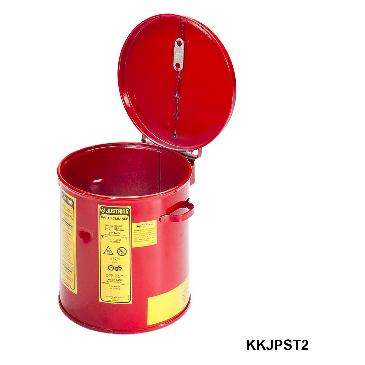 Justrite Portable Solvent Tanks Steel (Product illustration 5)-4