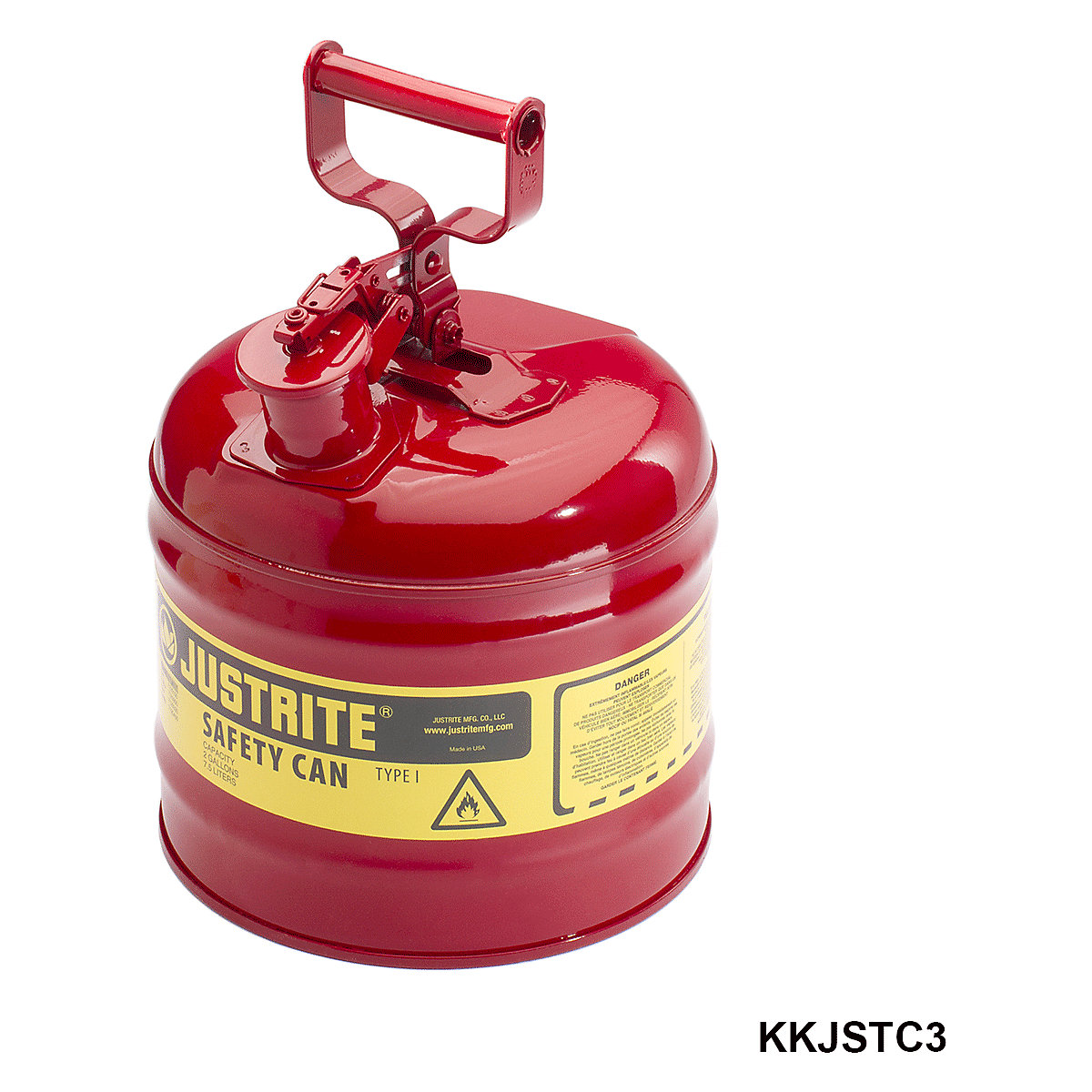 Justrite Storage and Transport Containers, Justrite Storage and Transport Containers, Justrite Storage and Transport Containers | Sheet Steel | 7.5 Litre-4
