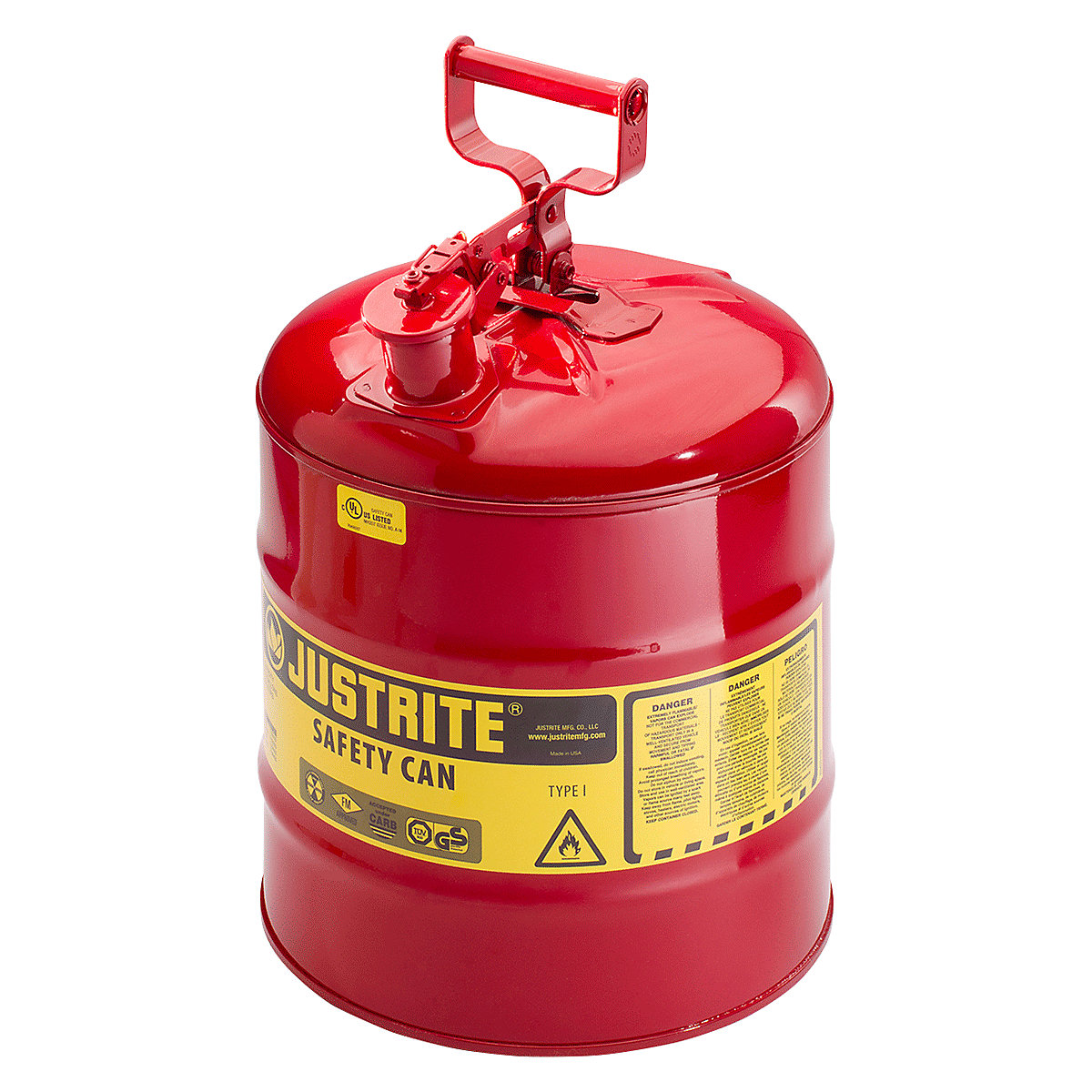 Justrite Storage and Transport Containers
