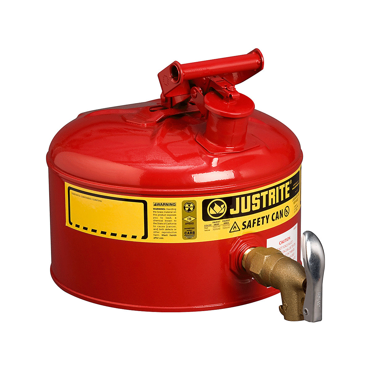 Liquid Dispensing Containers with Taps