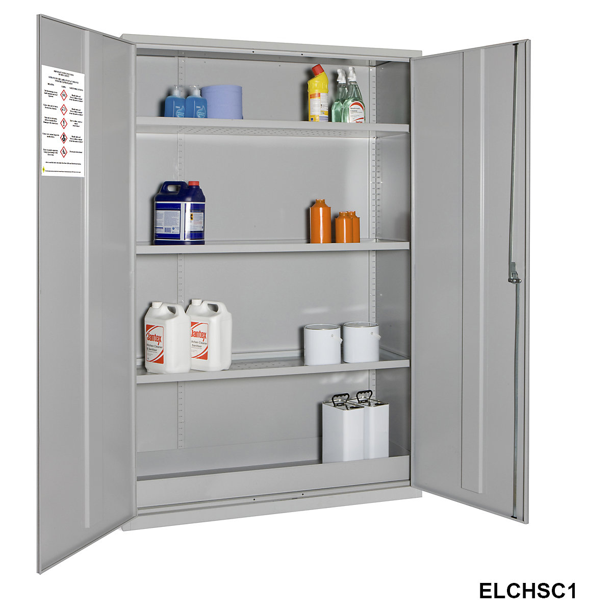 Elite COSHH Hazardous Substance Cabinets (Product illustration 3)-2