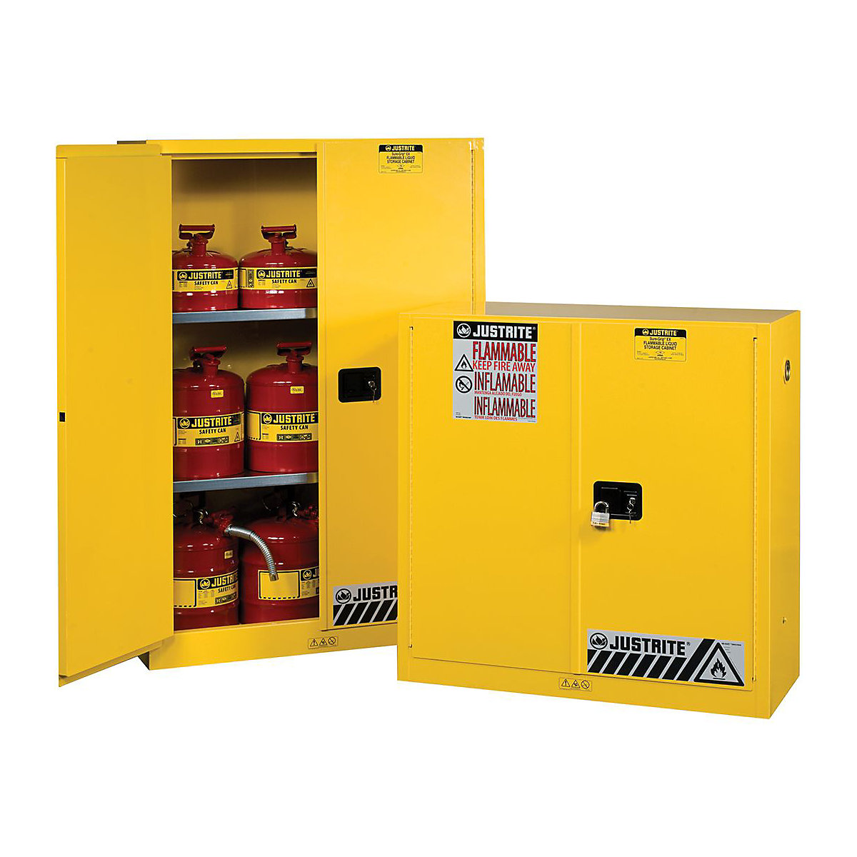 Justrite Flammable Storage Cabinets