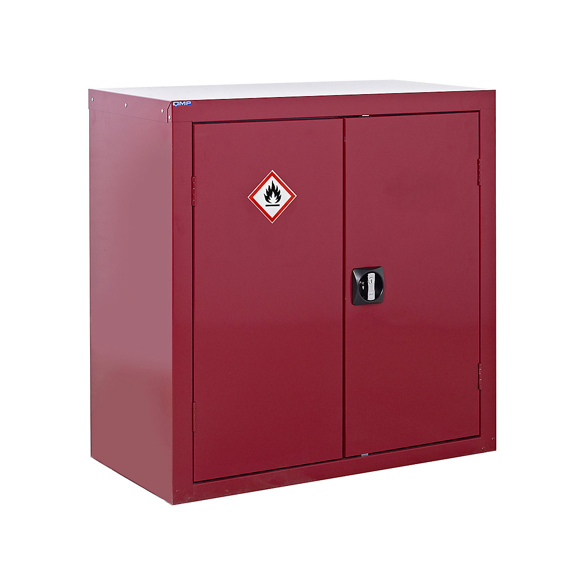 Mercian Flammable Liquid Floor Cupboards, Mercian Flammable Liquid Floor Cupboards, Mercian Flammable Liquid Floor Cupboard | 700h x 900w x 460d | Double Door | 1 Shelf-5