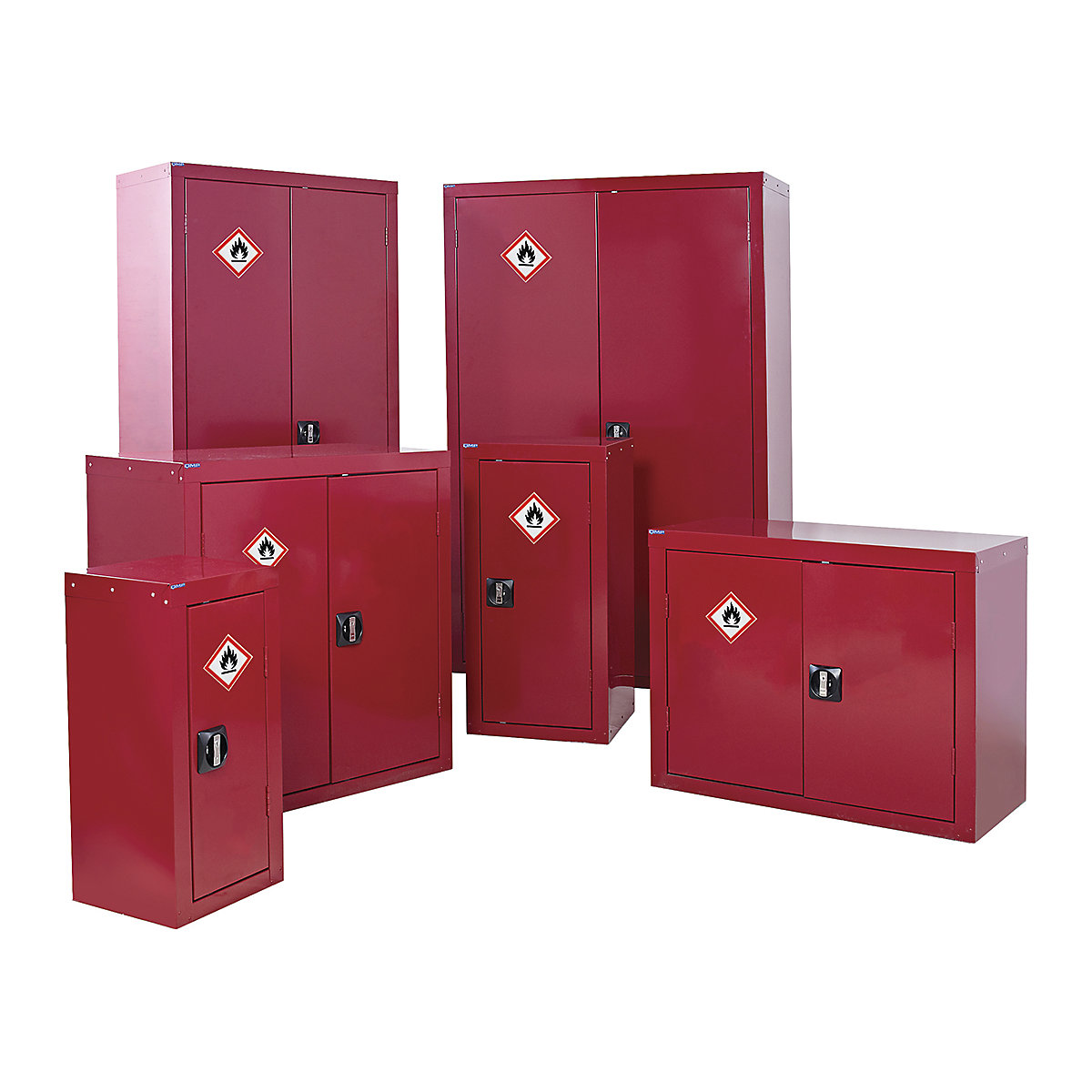 Mercian Flammable Liquid Floor Cupboards