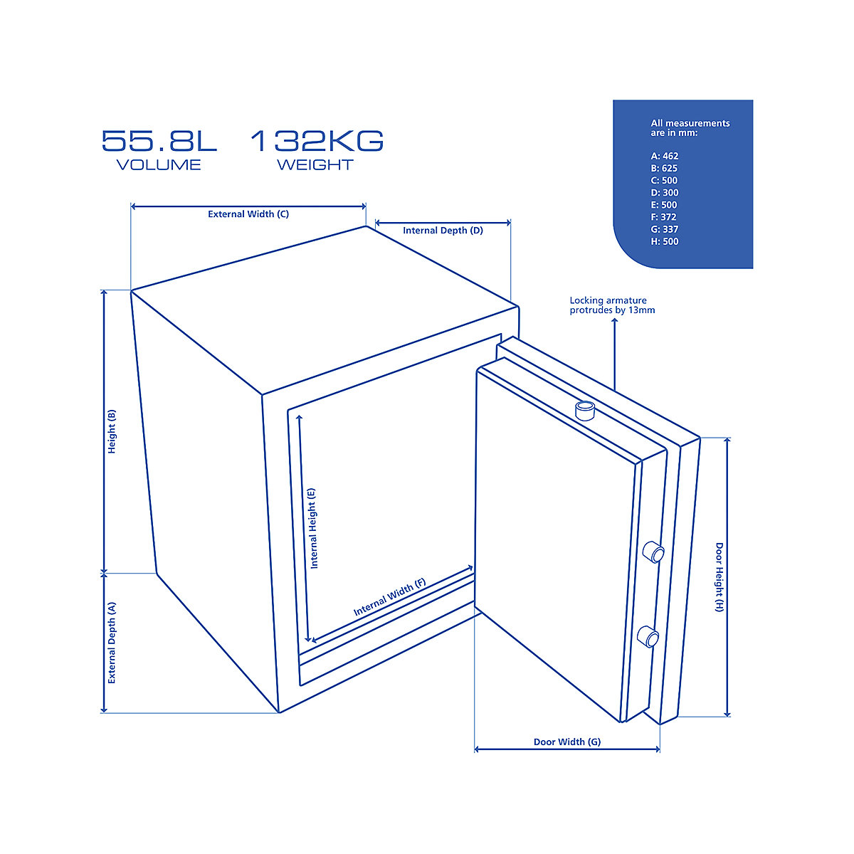 BURG-WACHTER Diplomat Security Safe (Product illustration 7)-6