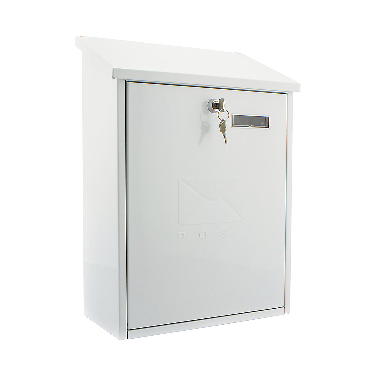 BURG-WACHTER Post Box, BURG-WACHTER Post Box, BURG-WACHTER Extra Large Postbox | 450h x 326w x 158d mm| White-3