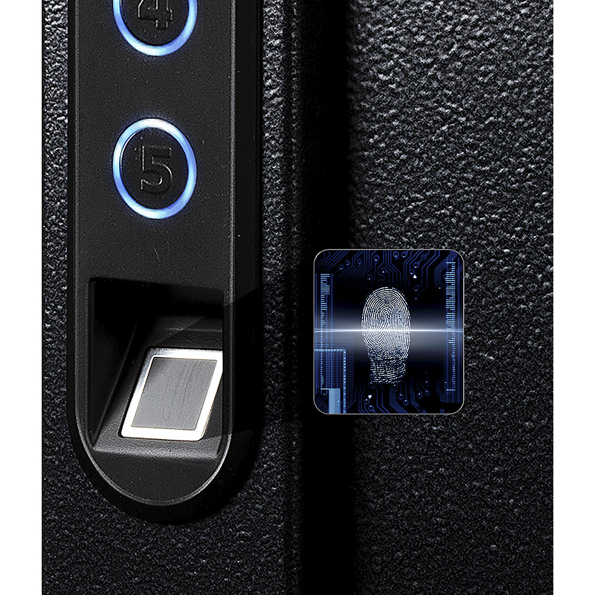 Phoenix Fingerprint Key Safe (Product illustration 9)-8