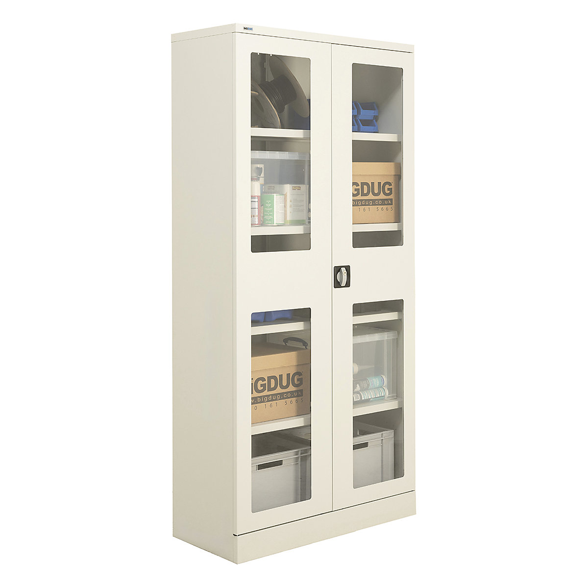 BiGDUG Essentials Clear Door Cupboards (Product illustration 11)-10