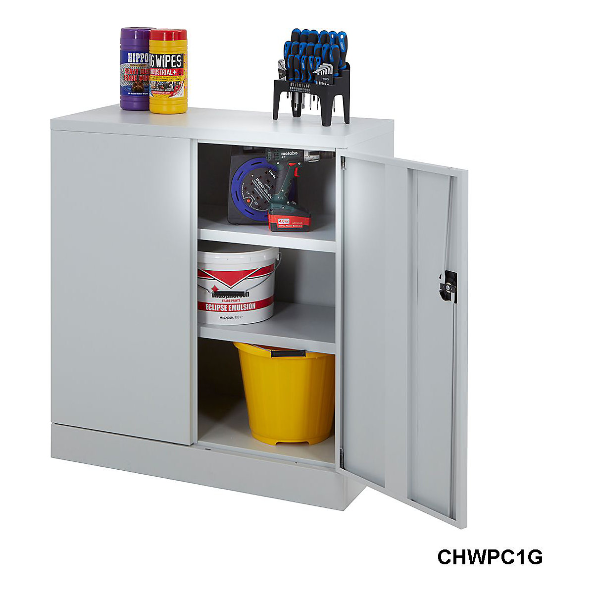 BiGDUG Essentials Steel Workplace Cupboards (Product illustration 6)-5