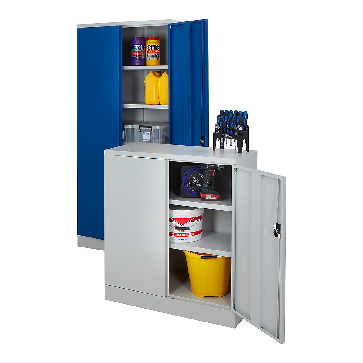BiGDUG Essentials Steel Workplace Cupboards