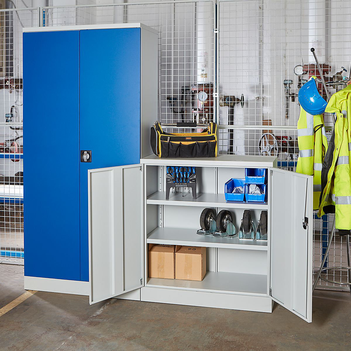 BiGDUG Essentials Steel Workplace Cupboards (Product illustration 3)-2