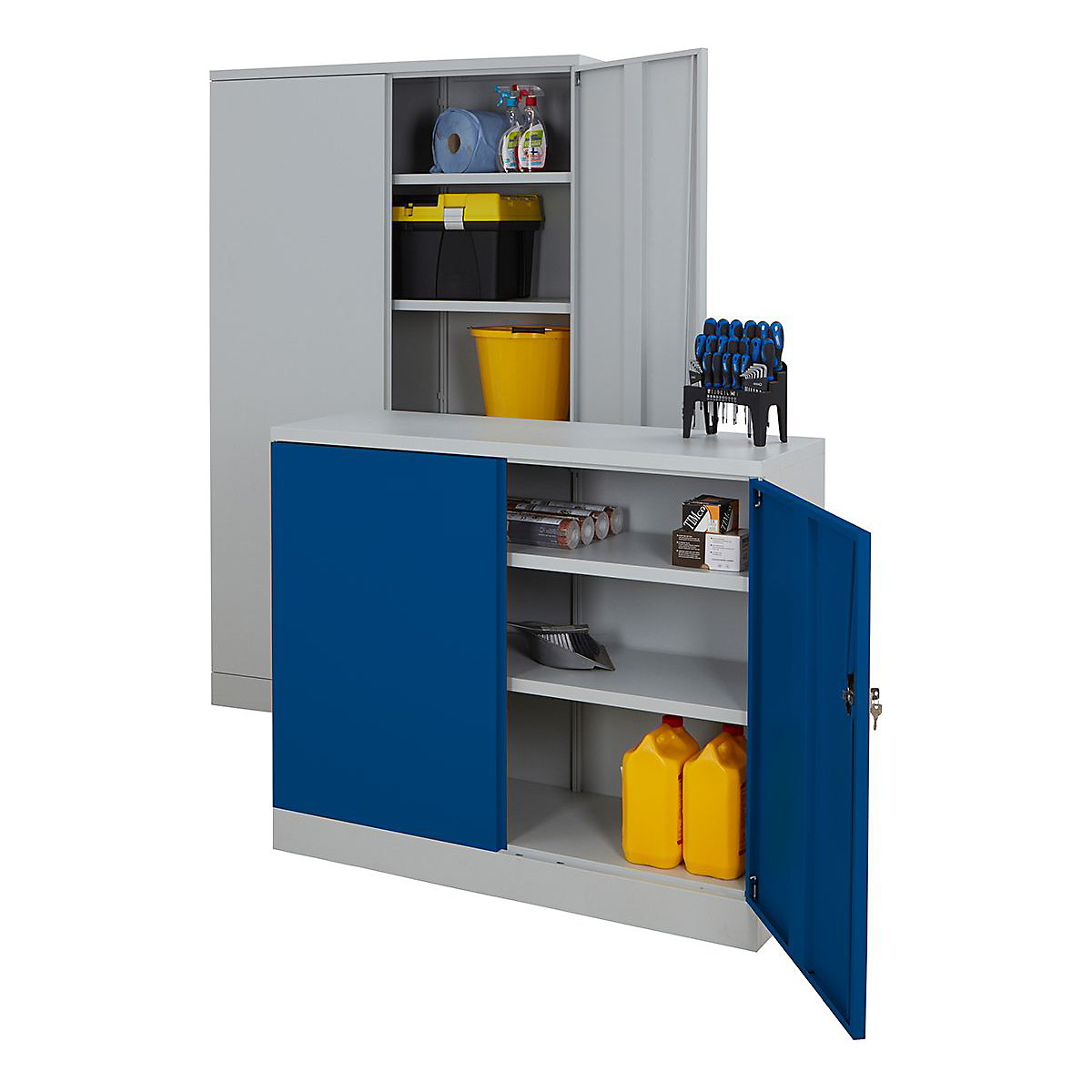 BiGDUG Essentials Steel Workplace Cupboards (Product illustration 5)-4
