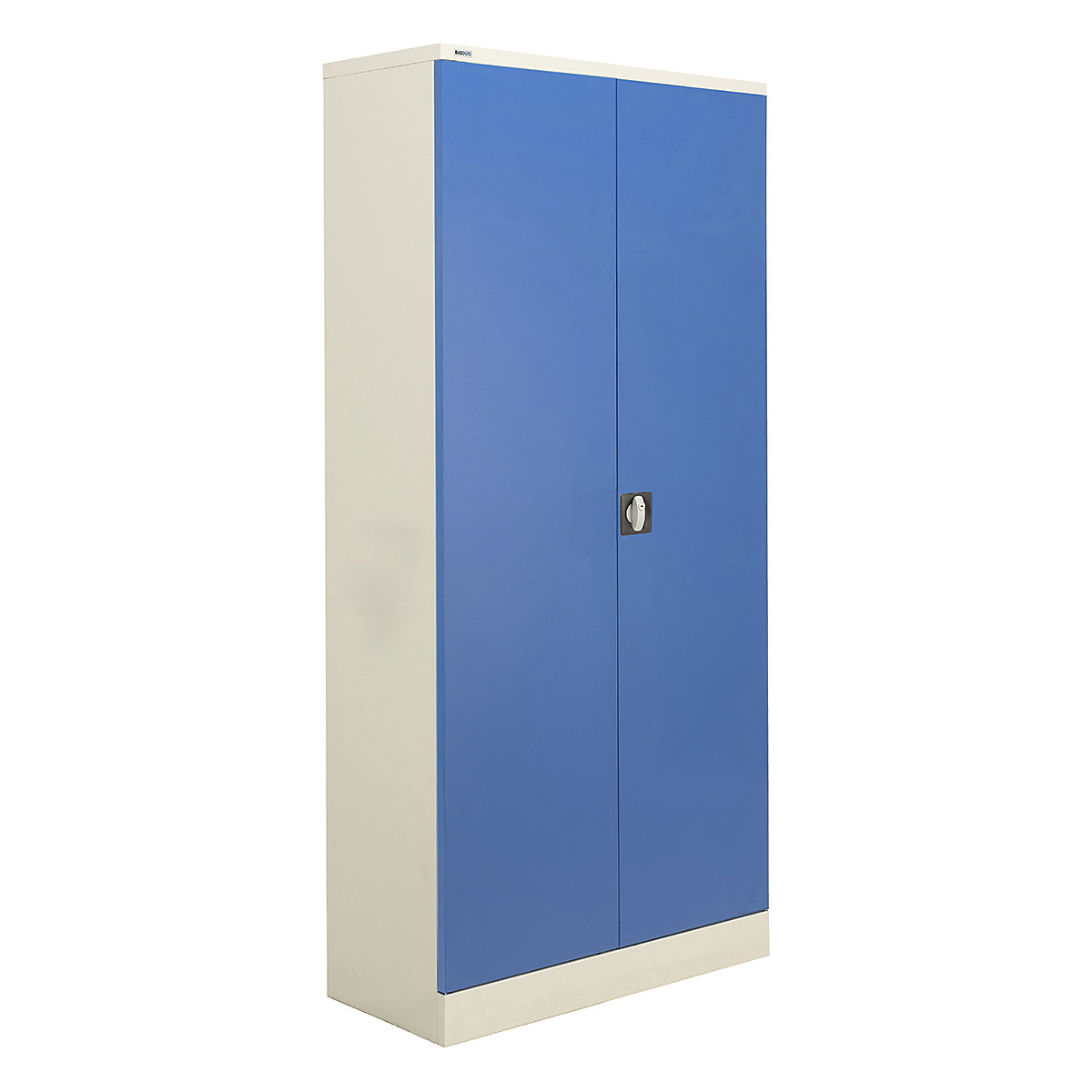 BiGDUG Essentials Steel Workplace Cupboards, BiGDUG Essentials Steel Workplace Cupboards, BiGDUG Essentials Steel Workplace Cupboard | Grey & Blue | 1950h x 915w x 421d mm | With 4 Adjustable Shelves-6