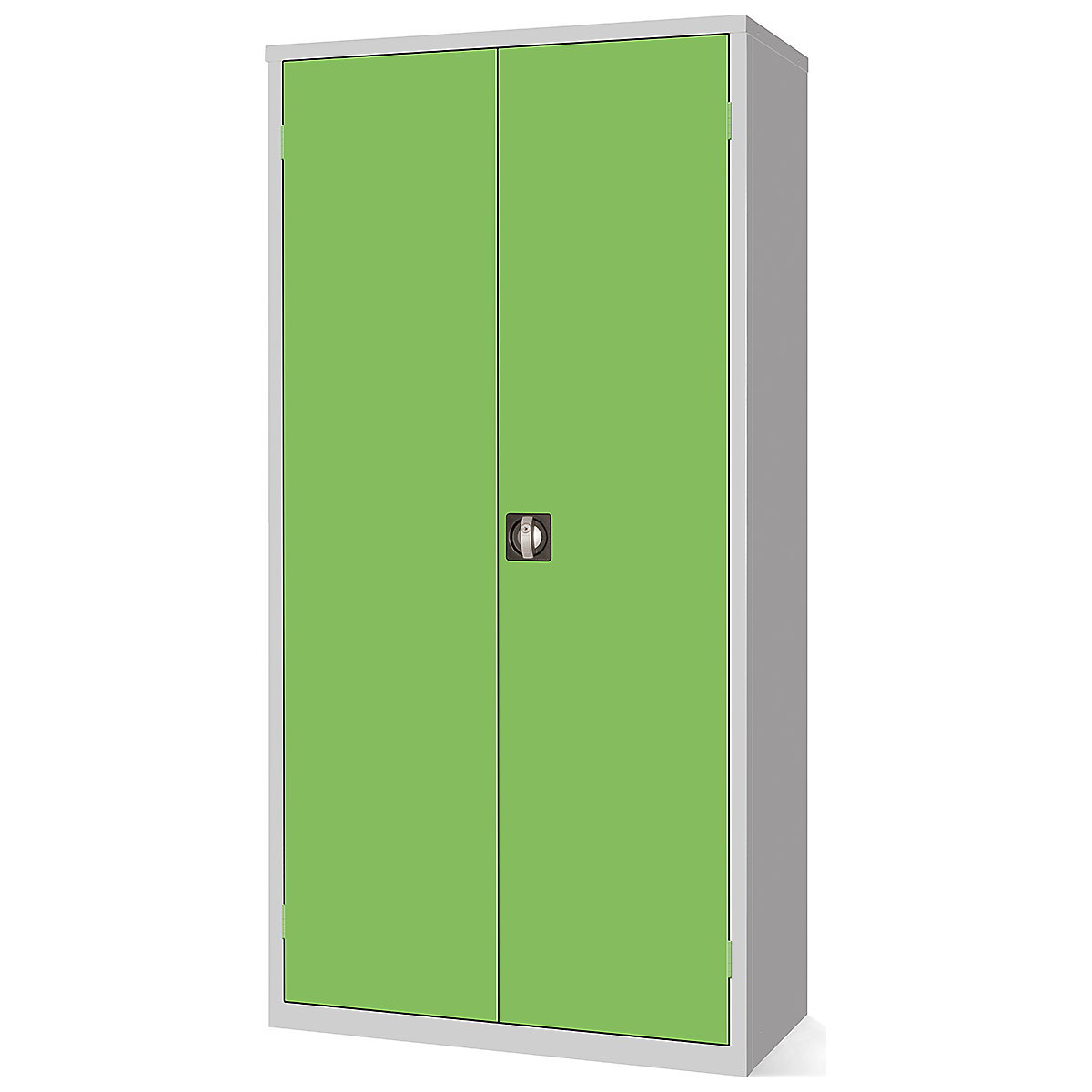 Elite Clothing & Equipment Cupboards, Elite Clothing & Equipment Cupboards, Elite Clothing & Equipment Cupboard | 1830h x 915w x 457d mm | Mechanical Combination Lock | Green Doors | Full Width Top Shelf | 3 Half Shelves with Hanging Rail-7