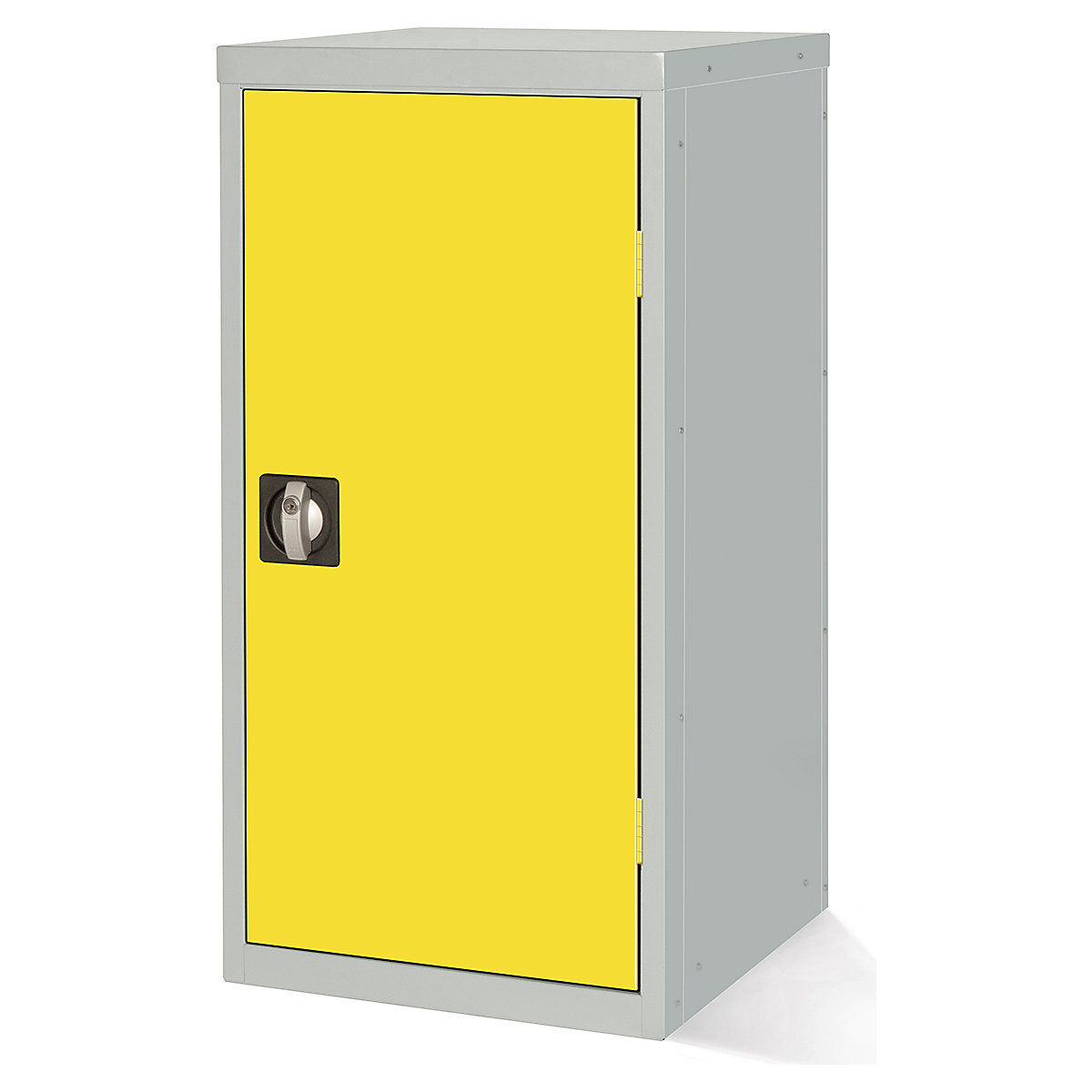 Elite Metal Storage Cupboards, Elite Metal Storage Cupboards, Elite Metal Storage Cupboard | 910h x 457w x 457d mm | Mechanical Combination Lock | Yellow Door | 2 Adjustable Shelves-6