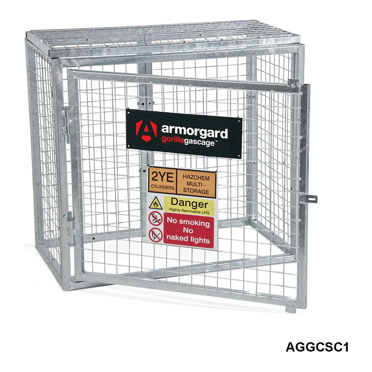 Armorgard Gorilla Gas Cylinder Storage Cages (Product illustration 3)-2