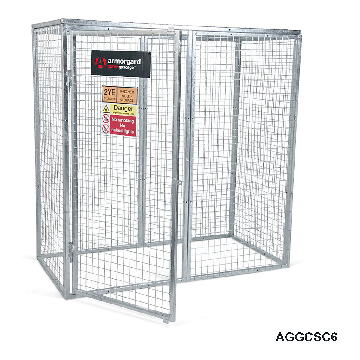 Armorgard Gorilla Gas Cylinder Storage Cages (Product illustration 8)-7