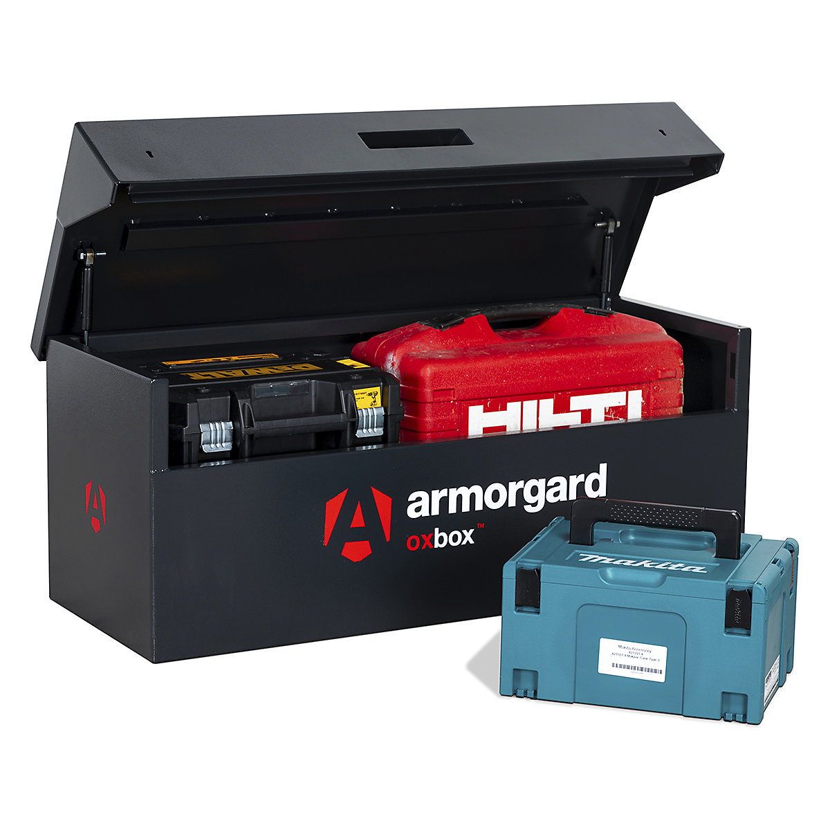 Armorgard OxBox Tool Storage Boxes, Armorgard OxBox Tool Storage Boxes, Armorgard OxBox Truck Box | 450h x 1215w x 490d mm-8