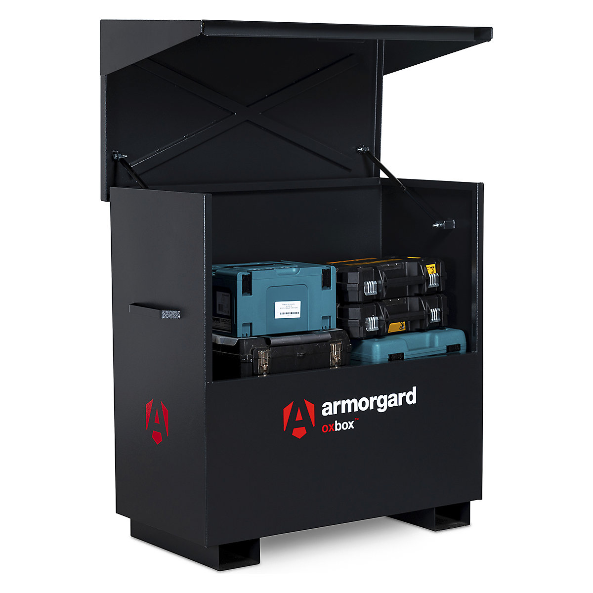 Armorgard OxBox Tool Storage Boxes, Armorgard OxBox Tool Storage Boxes, Armorgard OxBox Site Chest  | 1175h x 1210w x 640d mm-9
