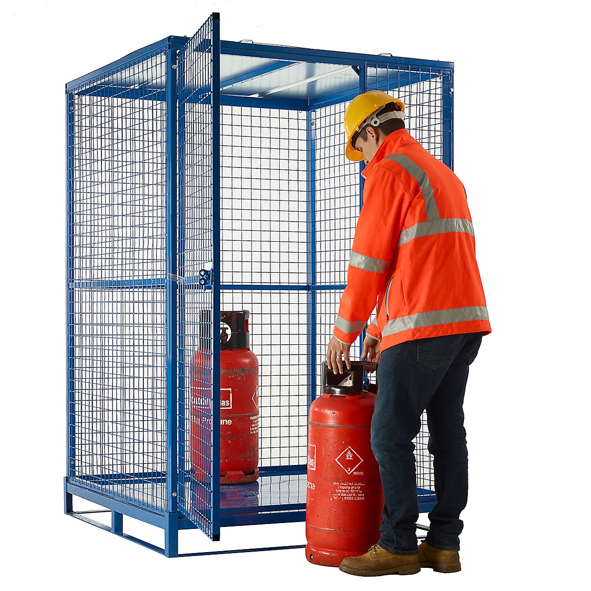Knock Down Security Cages