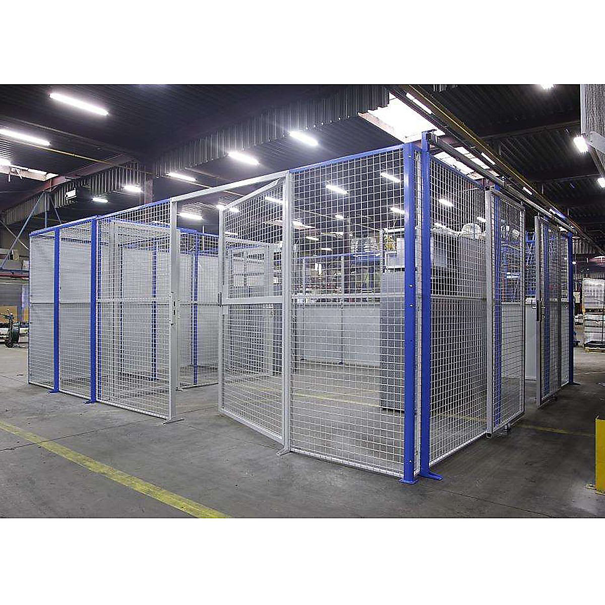 Metal Security Warehouse Partitioning (Product illustration 9)-8