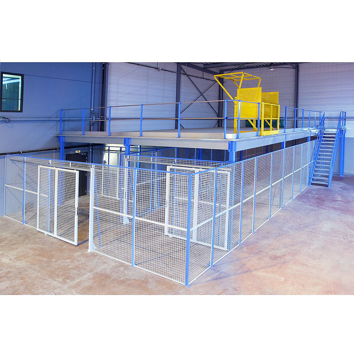 Metal Security Warehouse Partitioning (Product illustration 11)-10