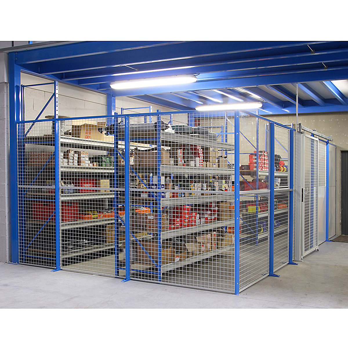 Metal Security Warehouse Partitioning (Product illustration 12)-11