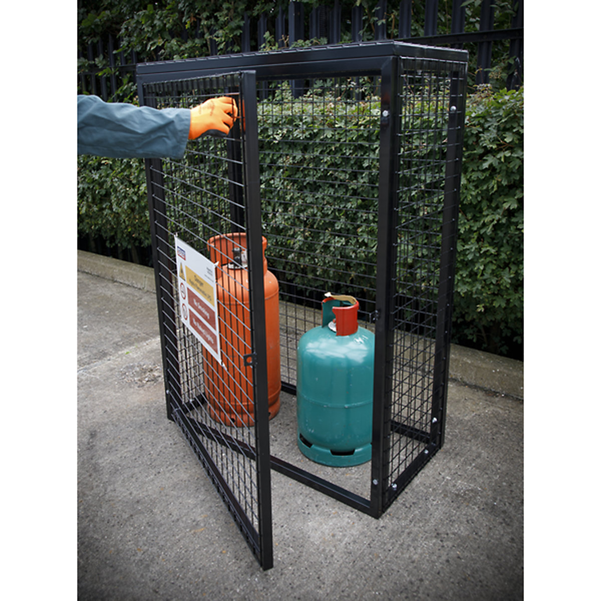 Sealey Gas Cylinder Safety Cages (Product illustration 3)-2