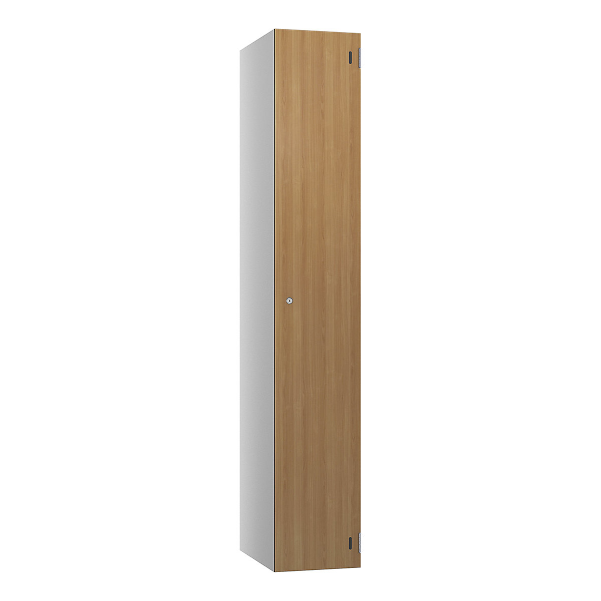 Pure Shield Sloping Top Wood Effect Laminate Door Lockers