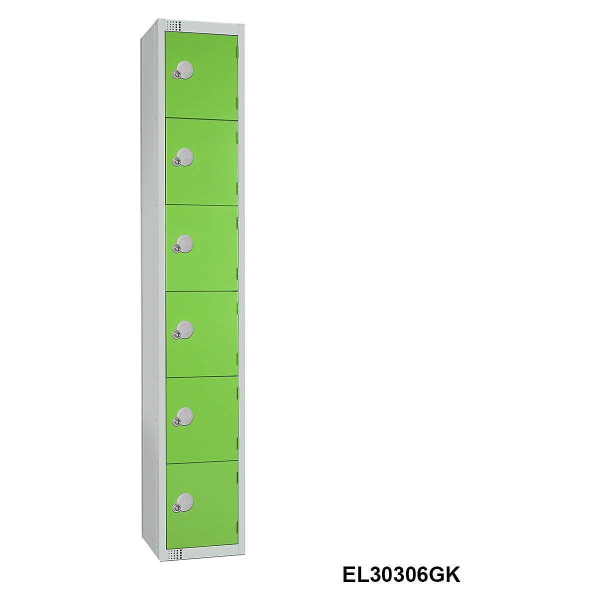 Elite Six Door Metal Storage Lockers (Product illustration 5)-4
